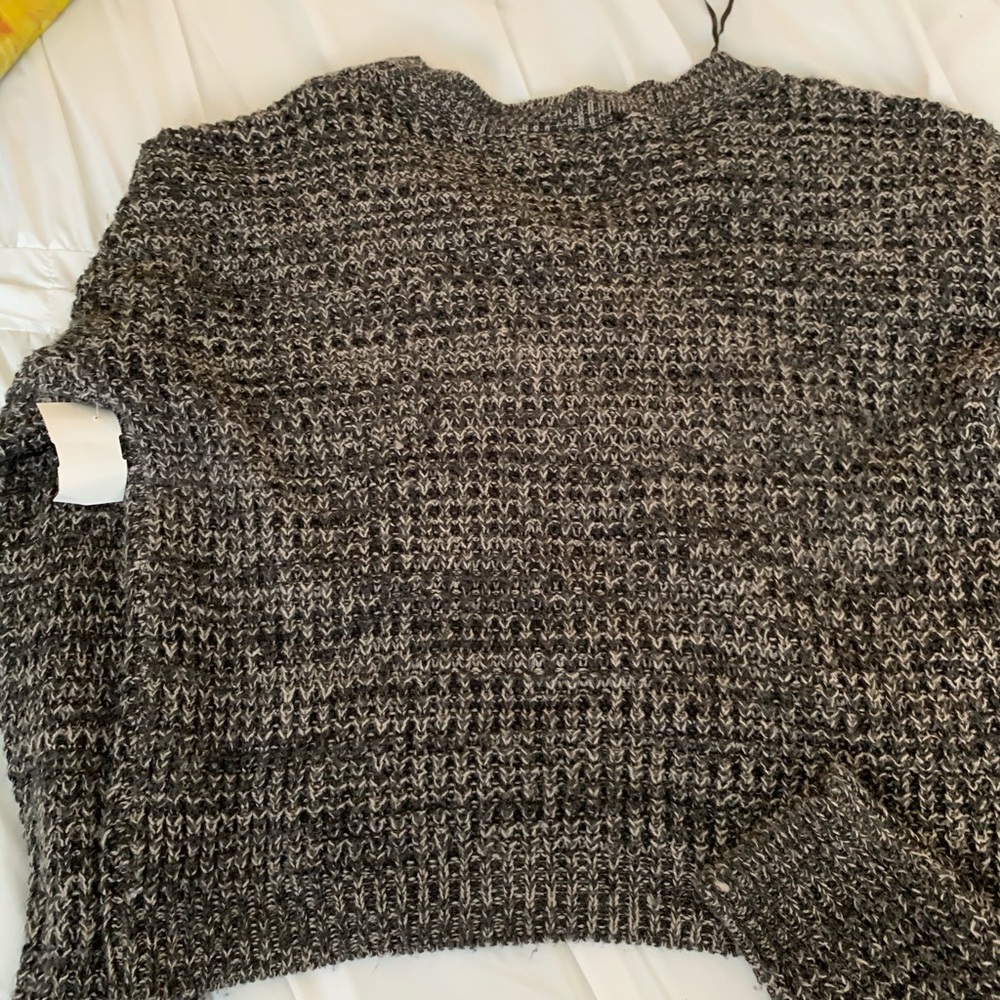 Warm cropped sweater